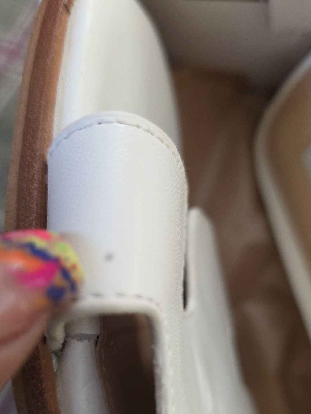 Steven By Steve Madden White Cutout Slide Sandals with Square Toe - Picture 9 of 11